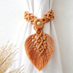 CouldNook Macrame Curtain Tieback - Window Drapery Accent