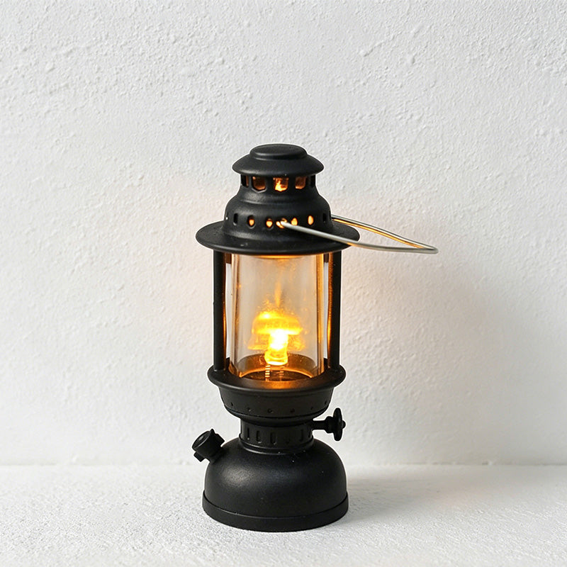 CouldNook Mini Retro LED Lantern Night Light - Table Accent