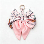 CouldNook 5.51''  Pattern Bow Bag Charm - Handle Accent