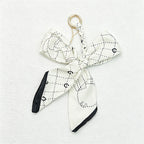 CouldNook Patterned Bow Bag Charm - Giftable Bag Accent