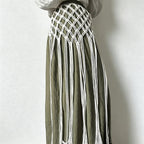 CouldNook Macrame Chair Back Cover - Event Chair Decor