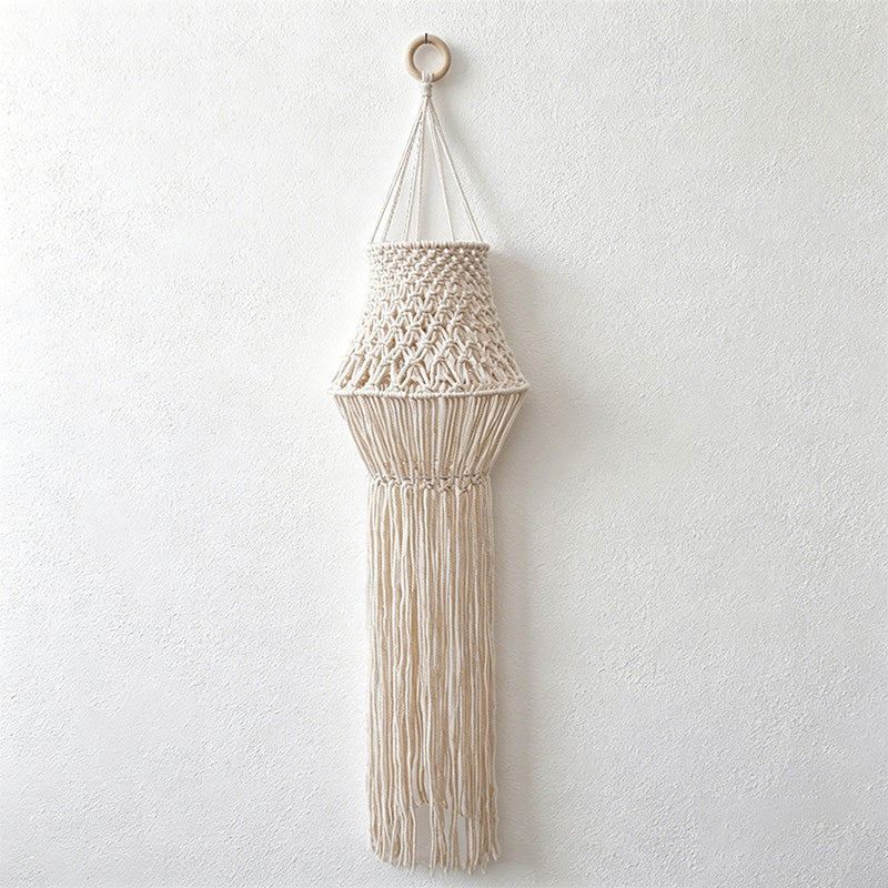 CouldNook Woven Basket Lamp Shade - Warm Hanging Light