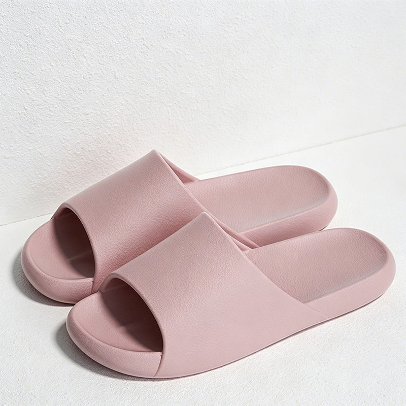 CouldNook Soft EVA Wide Band Slide Slippers - Relaxed Family Accent