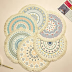 CouldNook Bohemian Tassel Placemat - Aesthetic Woven Table Mat