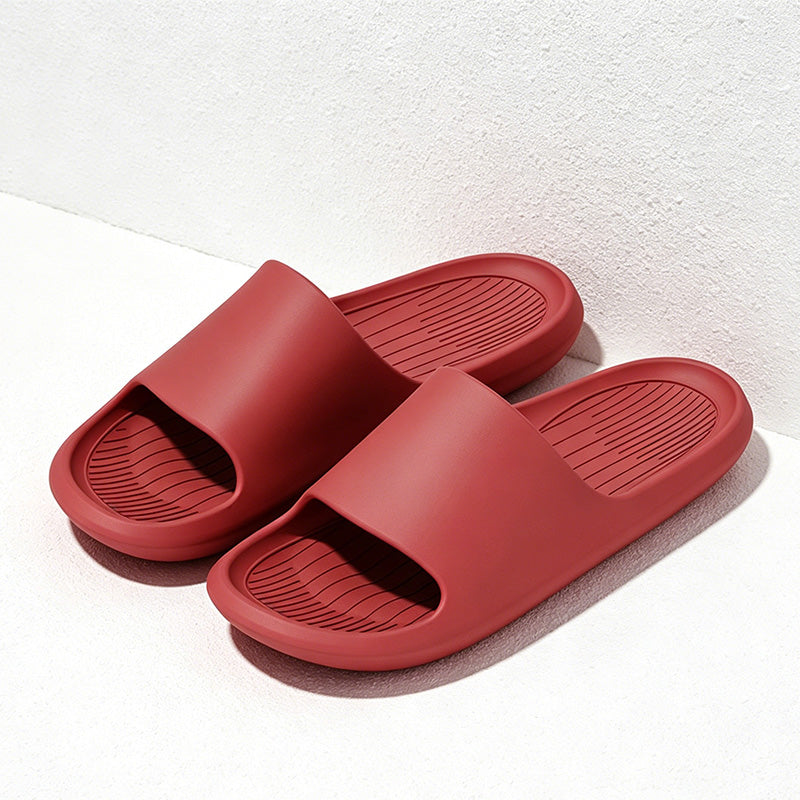 CouldNook Lightweight EVA Open Toe Slide Slippers - Indoor Outdoor Accent