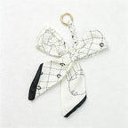CouldNook Black Series Bow Bag Charm - Soft Bag Accent