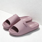 CouldNook Cushioned EVA Open Toe Slide Slippers - Soft Home Accent