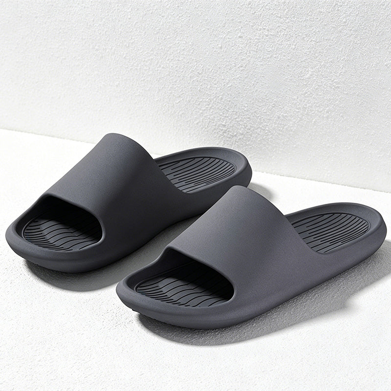 CouldNook Lightweight EVA Open Toe Slide Slippers - Indoor Outdoor Accent