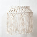 CouldNook Woven Basket Lamp Shade - Warm Hanging Light