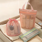 CouldNook Mesh Travel Wash Storage Bag - Bathroom Organizer