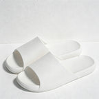CouldNook Soft EVA Wide Band Slide Slippers - Relaxed Family Accent