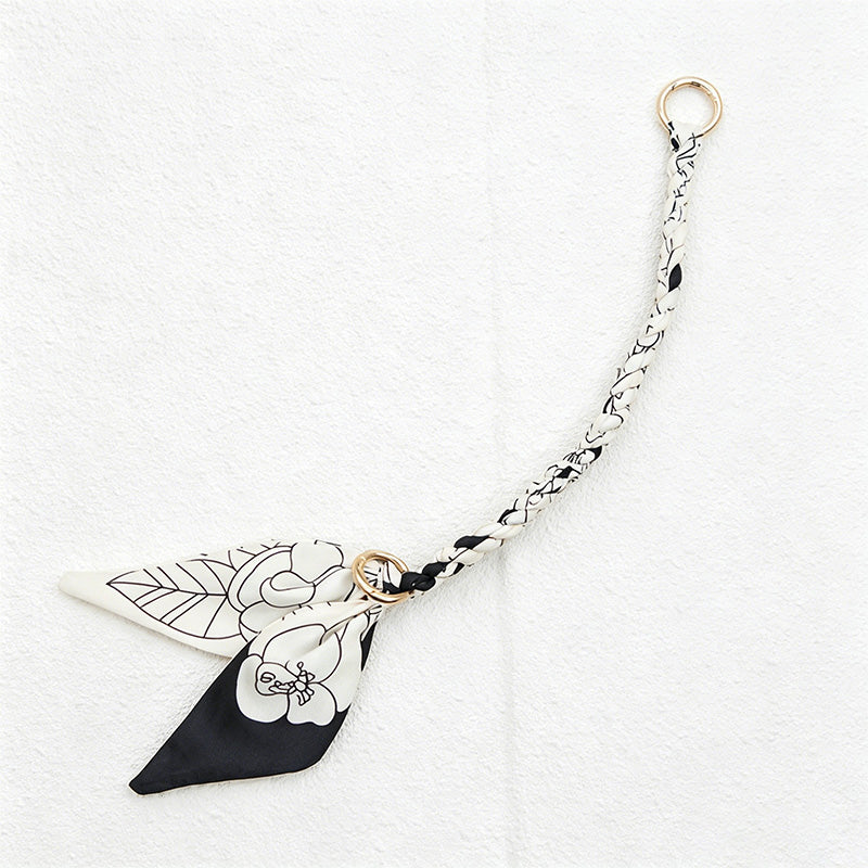 CouldNook 10.24'' Short Leaf Ribbon Bag Strap - Mini Accent