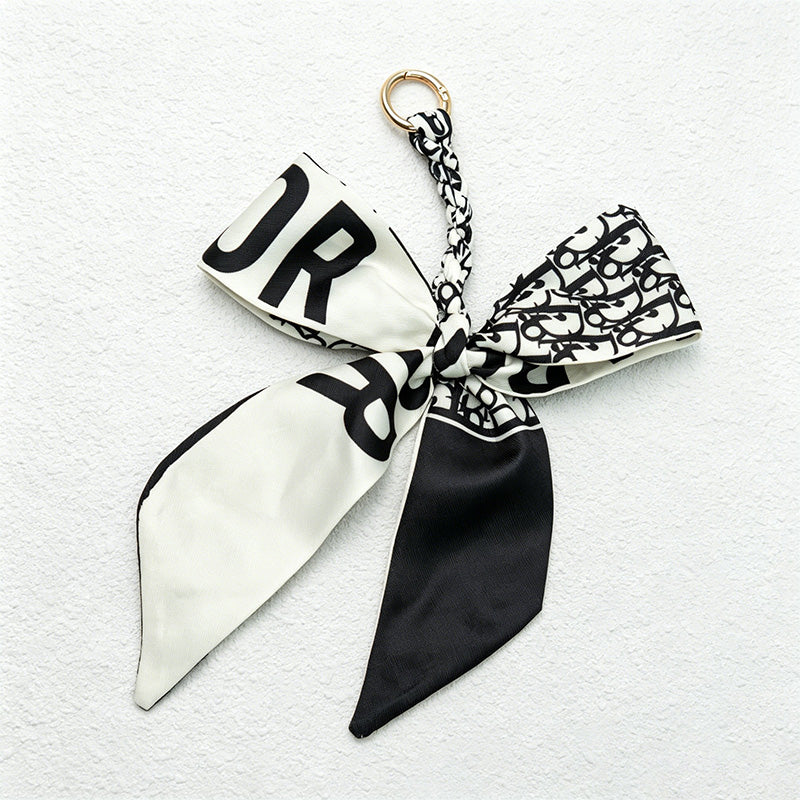 CouldNook Long Tail Bow Bag Charm - Soft Bag Accent