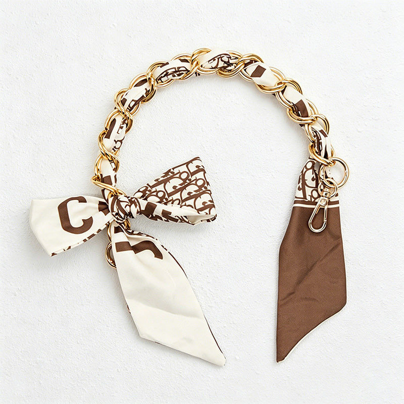 CouldNook 16.54’’ Ribbon Bow Chain Bag Strap - Everyday Accent