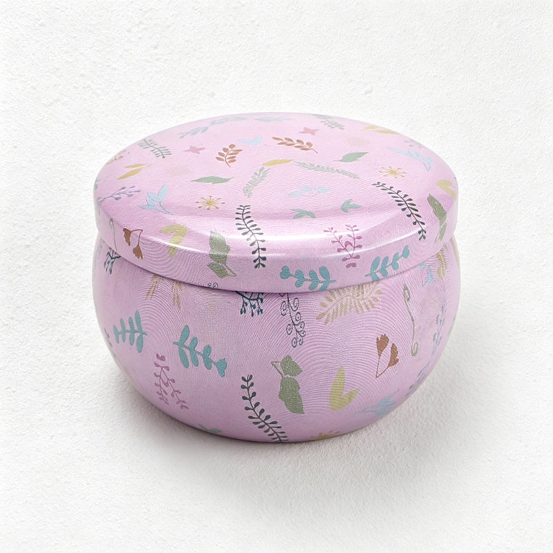 CouldNook Pattern Mini Tin Scented Candle - Easy Storage Accent