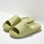 CouldNook Cushioned EVA Open Toe Slide Slippers - Soft Home Accent