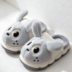CouldNook Carrot Colorblock Open Toe House Slippers - Playful Display Accent