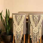CouldNook Macrame Chair Back Cover - Event Chair Decor
