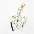 CouldNook 6.69’’ Leaf Pattern Bow Bag Extender - Bag Accent