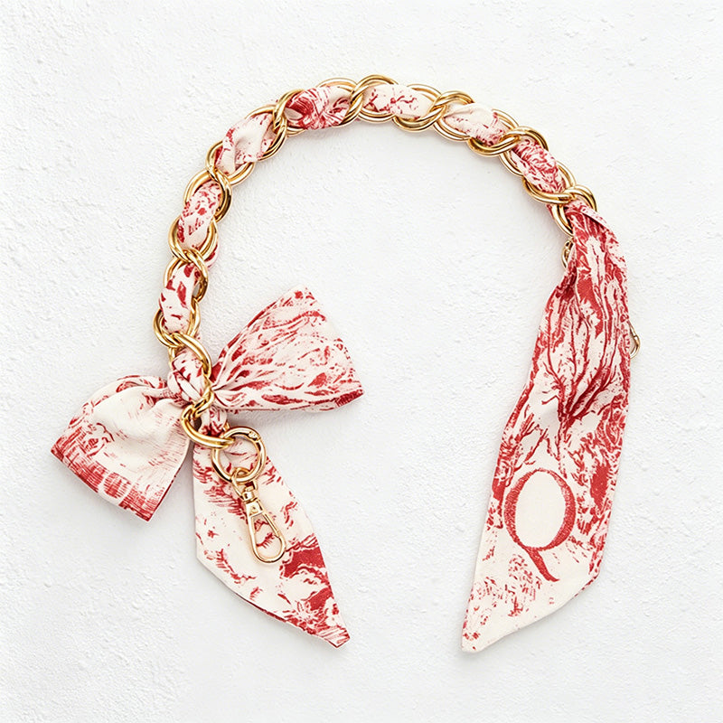 CouldNook 16.54’’ Ribbon Bow Chain Bag Strap - Everyday Accent