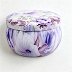 CouldNook Printed Tin Can Soy Wax Scented Candle - Easy Storage Accent