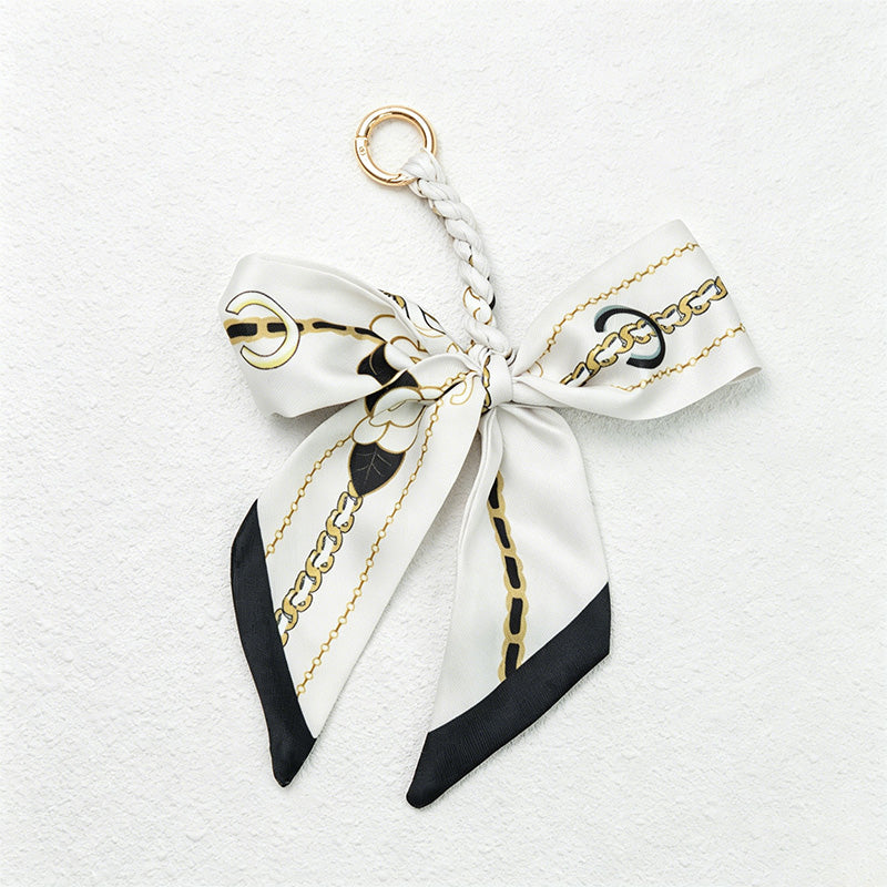 CouldNook Black Series Bow Bag Charm - Soft Bag Accent