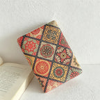 CouldNook Retro Cork Floral Double-Sided Foldable Pocket Mirror
