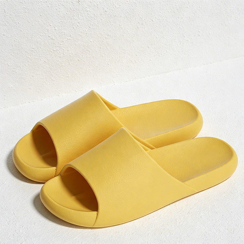 CouldNook Soft EVA Wide Band Slide Slippers - Relaxed Family Accent