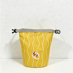 CouldNook Striped Drawstring Lunch Storage Bag - Meal Carry Accent
