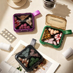 CouldNook Textured Slim Pocket Organizer Box - Practical Room Accent