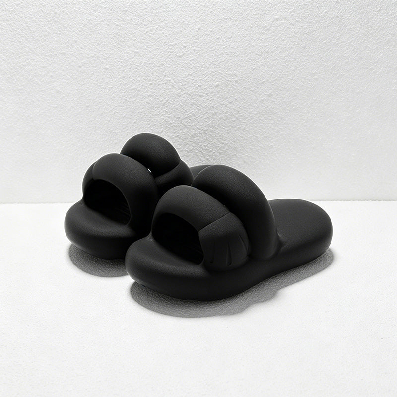 CouldNook Soft Bend EVA Pillow Slide Slippers - Cozy Lounge Accent