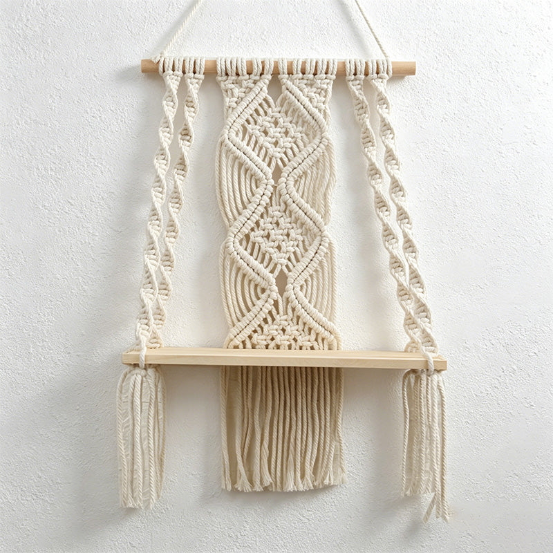 CouldNook Macrame Wall Shelf - Hanging Home Decor
