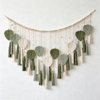 CouldNook Leaf Garland Wall Hanging - Living Room Decor