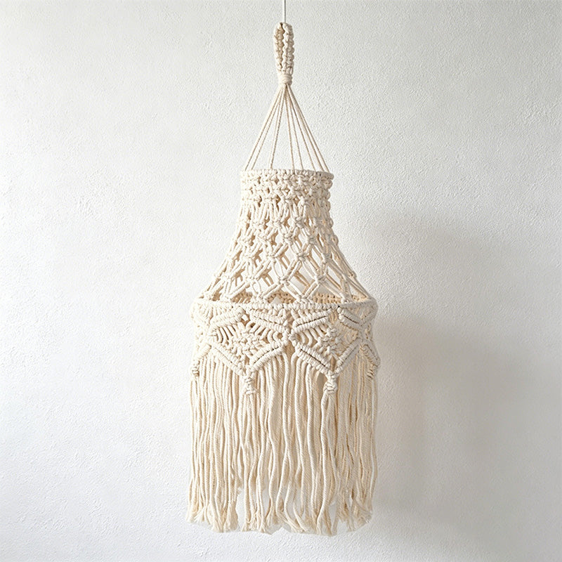 CouldNook Macrame Chandelier Lampshade - Hanging Light Decor