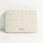 CouldNook Quilted Laptop Sleeve Pouch - Desk Storage Accent