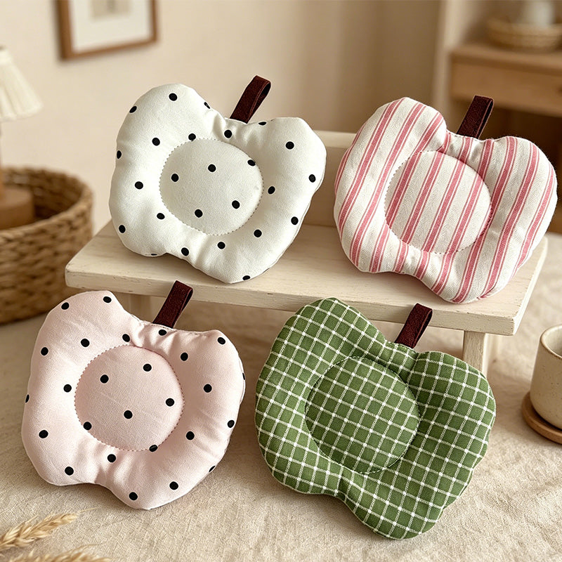 CouldNook Apple Shaped Quilted Coaster - Aesthetic Fabric Drink Mat