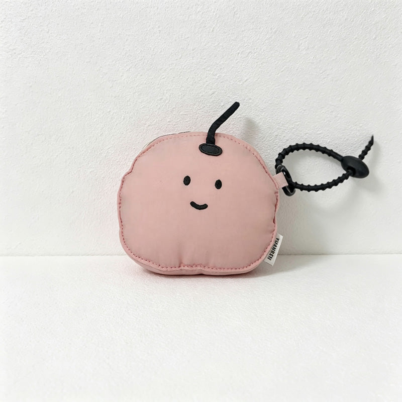 CouldNook Smiley Face Mini Coin Purse - Cozy Corner Accent