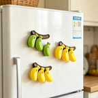 CouldNook Banana Magnetic Sealing Clip - Fridge Display Helper