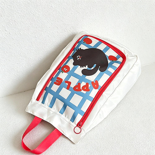 CouldNook Cartoon Shoe Storage Tote - Travel Organizer Accent