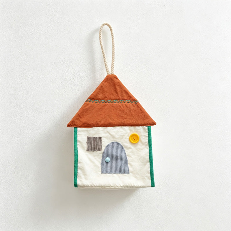 CouldNook Hanging House Shape Tissue Cover - Gentle Display Piece