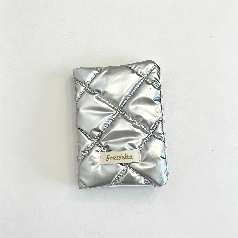 CouldNook Quilted Metallic Look Organizer Bag - Daily Home Accent
