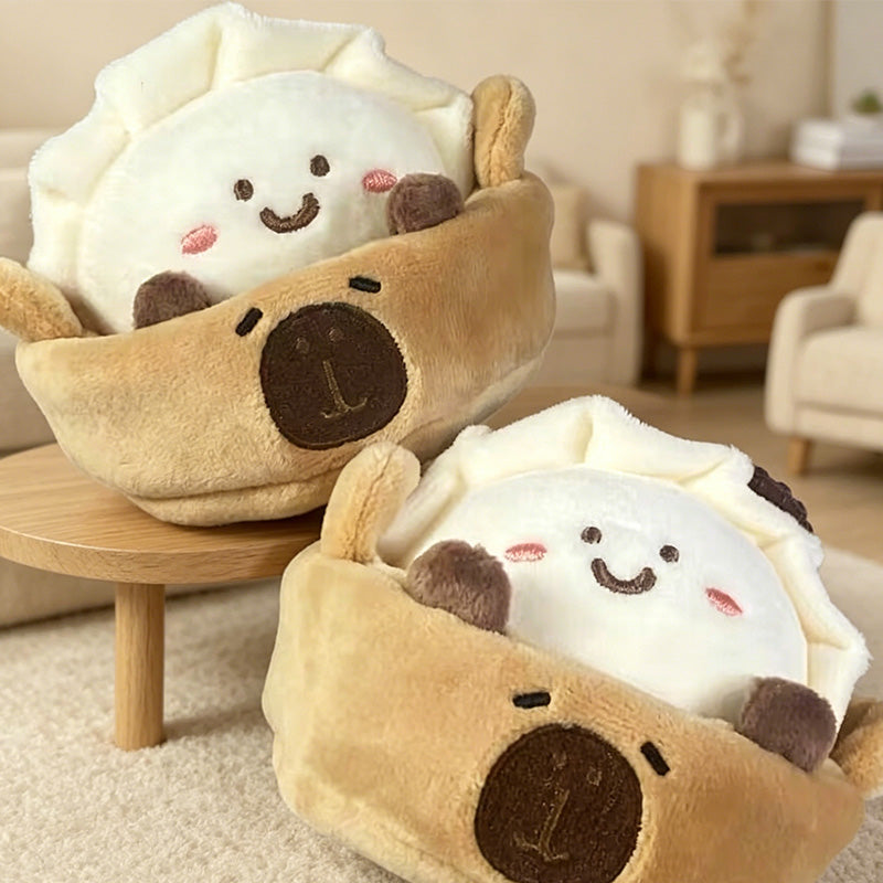 CouldNook Dumpling Bowl Plush Bag Charm - Snack Accent