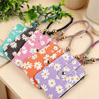 CouldNook Floral Wristlet Card Holder Pouch - Daily Bag Accent