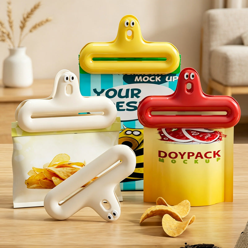 CouldNook Handled Wide Jaw Bag Sealing Clip - Soft Home Detail
