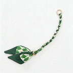 CouldNook 10.24'' Green Series Short Leaf Ribbon Bag Strap - Mini Accent