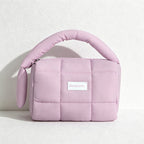 CouldNook Quilted Mini Makeup Bag - Soft Vanity Accent