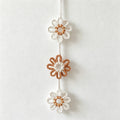 CouldNook Daisy Macrame Wall Hanging - Floral Home Decor