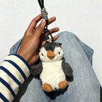 CouldNook Peanut Penguin Plush Bag Charm - Cozy Carry Accent