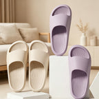 CouldNook Lightweight EVA Open Toe Slide Slippers - Indoor Outdoor Accent