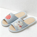 CouldNook Apple Animal Open Toe Slippers - Cheerful Room Accent